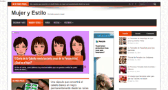 Desktop Screenshot of mujeryestilo.com